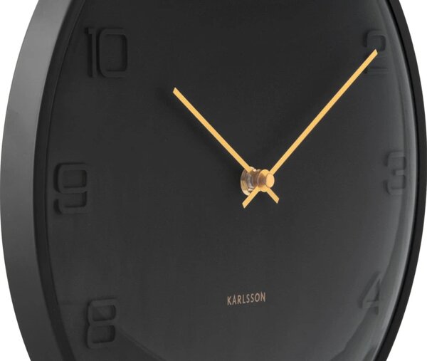 Designové nástěnné hodiny 6084BK Karlsson 31cm