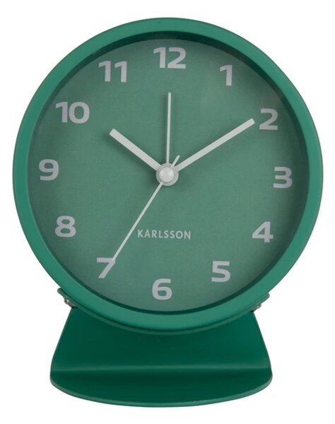 Karlsson Stolní hodiny s budíkem 6082GR Karlssson 13cm