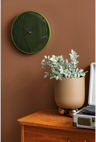 Designové nástěnné hodiny 6084DG Karlsson 31cm