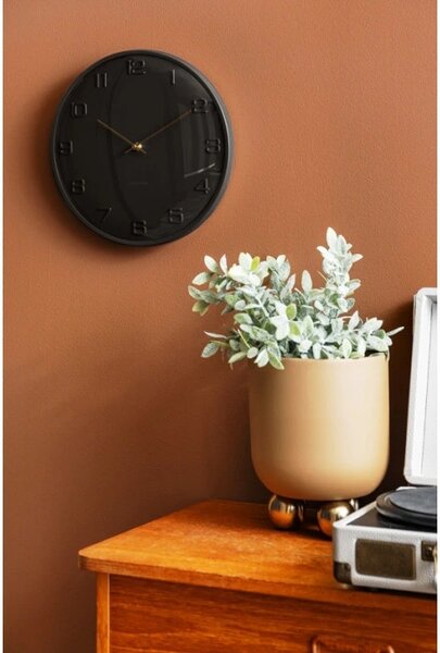 Designové nástěnné hodiny 6084BK Karlsson 31cm