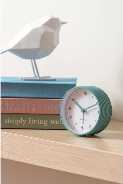 Designový budík 6010BL Karlsson 9cm