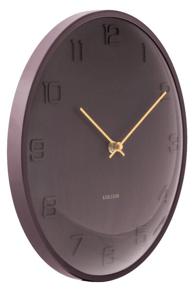 Designové nástěnné hodiny 6084BR Karlsson 31cm