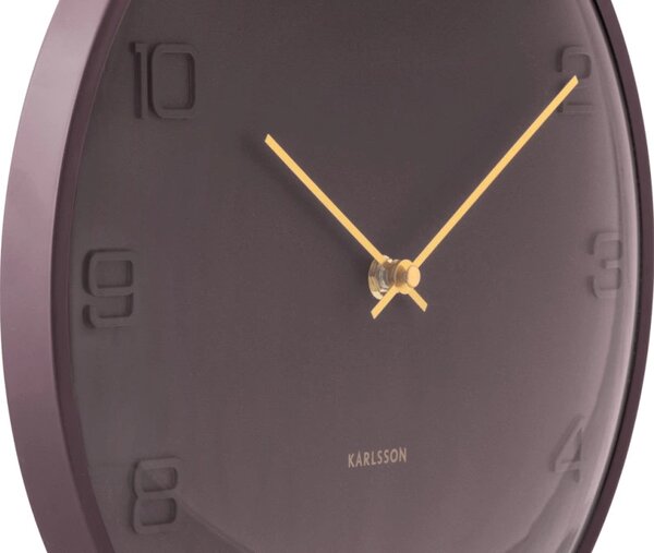 Designové nástěnné hodiny 6084BR Karlsson 31cm