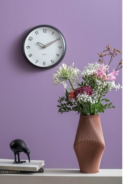 Designové nástěnné hodiny 6043BK Karlsson 30cm