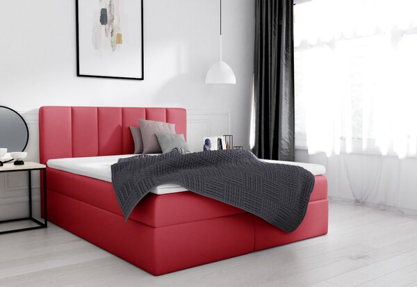Čalouněná postel boxspring LESORA + topper, 120x200, madryt 960