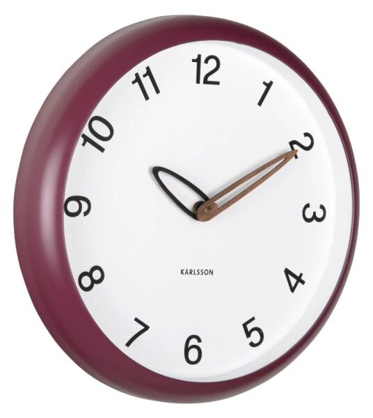 Designové nástěnné hodiny 6043PU Karlsson 30cm