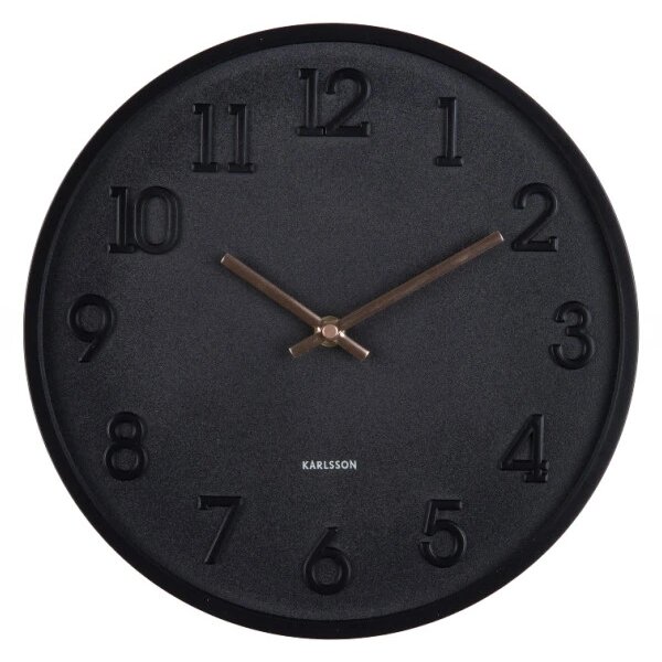 Designové nástěnné hodiny 6041BK Karlsson 30cm