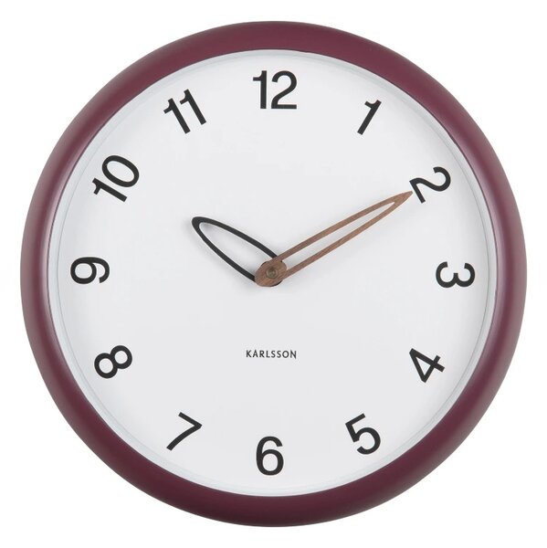 Designové nástěnné hodiny 6043PU Karlsson 30cm