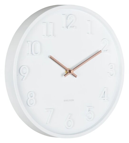 Designové nástěnné hodiny 6041WH Karlsson 30cm