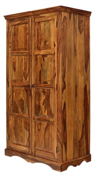 Skříň Jali 110x200x60 z indického masivu palisandr