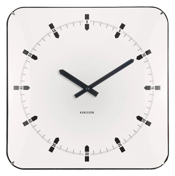 Designové nástěnné hodiny 6085WH Karlsson 35cm