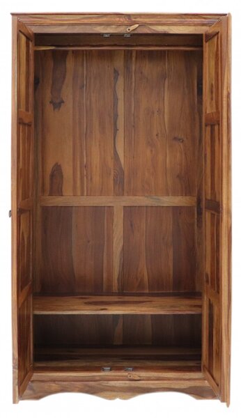 Skříň Jali 110x200x60 z indického masivu palisandr