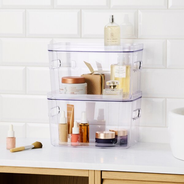 SMARTSTORE Organizér CompactClear, 7,2l otevřená přední hrana - 20 x 29,5 x 16 cm