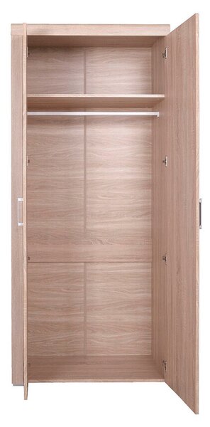 Skříň dvoudveřová Damis 90x203x55 cm Dub sonoma