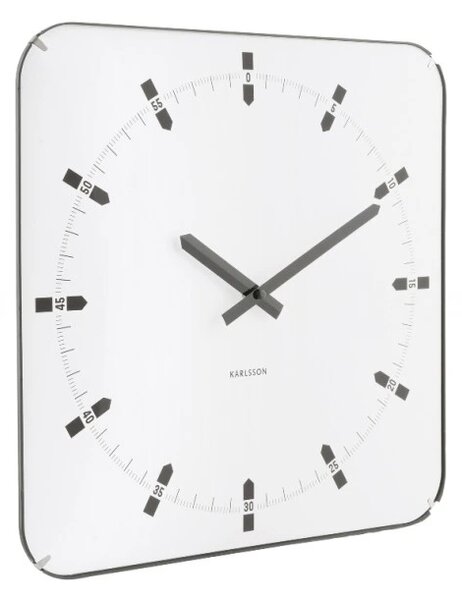 Designové nástěnné hodiny 6085WH Karlsson 35cm