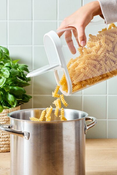 SMARTSTORE Dóza na potraviny s dávkovacím víčkem, FLIP - 2,4l