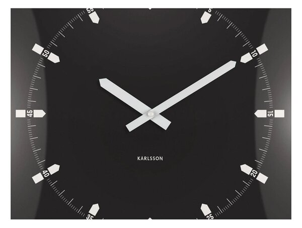 Designové nástěnné hodiny 6085BK Karlsson 35cm