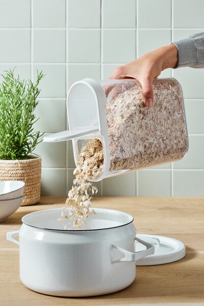 SMARTSTORE Dóza na potraviny s dávkovacím víčkem, FLIP - 2,4l
