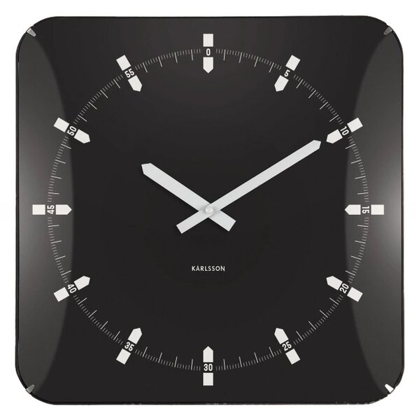 Designové nástěnné hodiny 6085BK Karlsson 35cm