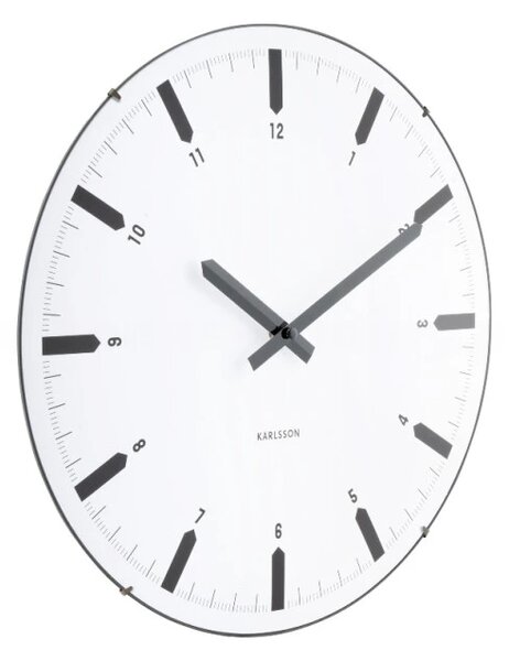 Designové nástěnné hodiny 6086WH Karlsson 35cm