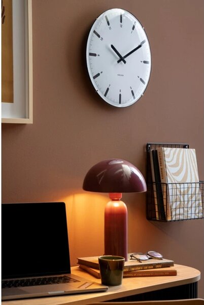 Designové nástěnné hodiny 6086WH Karlsson 35cm
