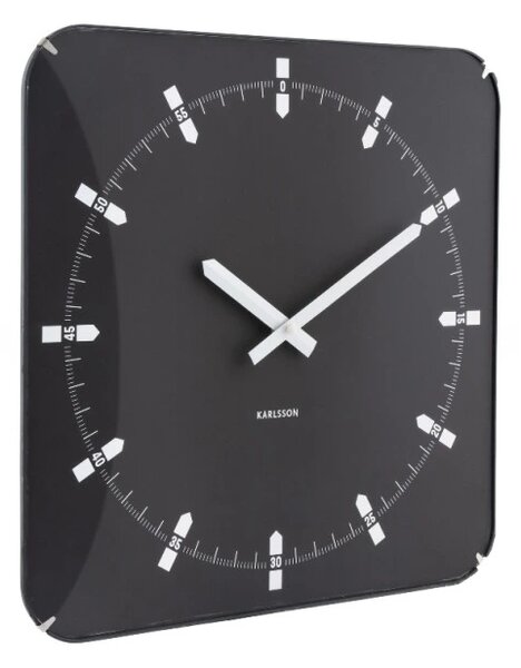 Designové nástěnné hodiny 6085BK Karlsson 35cm