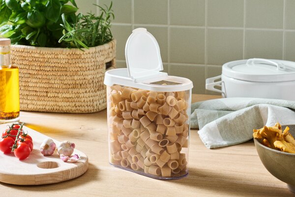 SMARTSTORE Dóza na potraviny s dávkovacím víčkem, FLIP - 1,7l