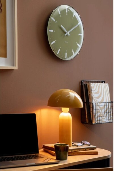 Designové nástěnné hodiny 6086GR Karlsson 35cm