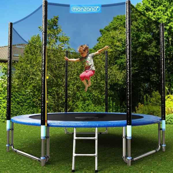 Trampolína Ø 244 cm s bezpečnostní sítí, Monzana