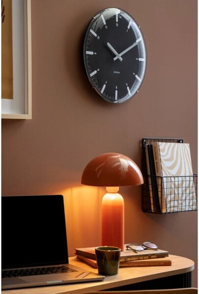 Designové nástěnné hodiny 6086BK Karlsson 35cm