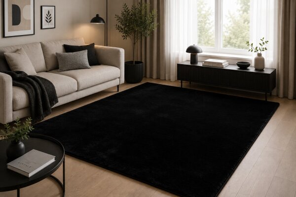 Koberec RABBIT black