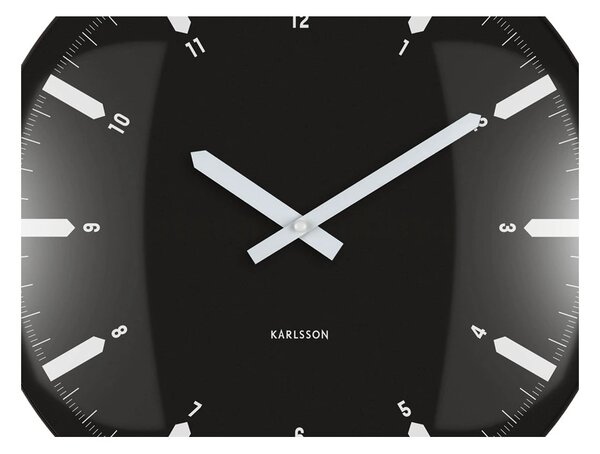 Designové nástěnné hodiny 6086BK Karlsson 35cm