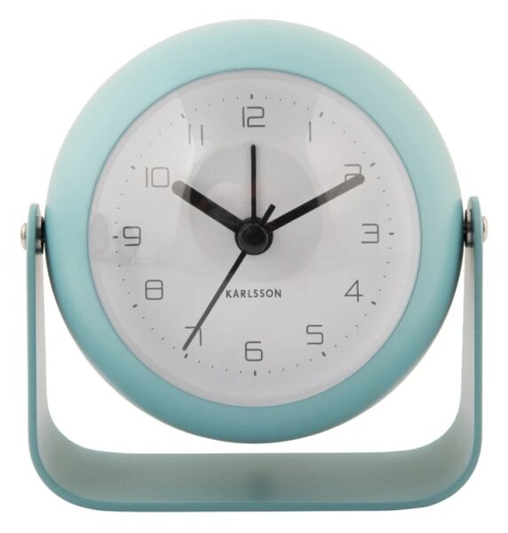 Designový budík 5972BL Karlsson 13cm