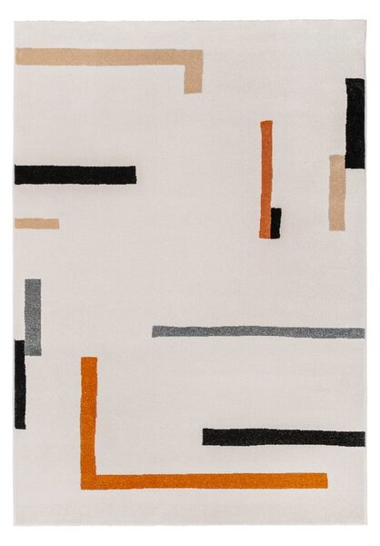 Oranžový/krémový koberec 120x180 cm Linea – Universal