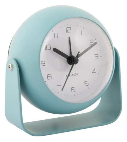 Designový budík 5972BL Karlsson 13cm