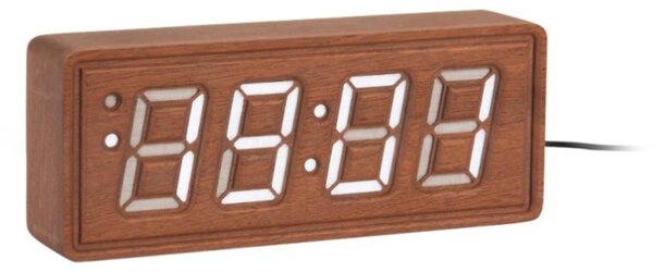 Designový LED budík - hodiny 6024DW Karlsson 20cm