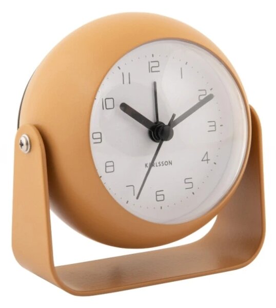 Designový budík 5972YE Karlsson 13cm