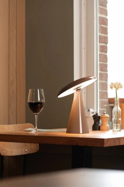 Stolní nabíjecí LED lampa 2073BR Leitmotiv 26cm