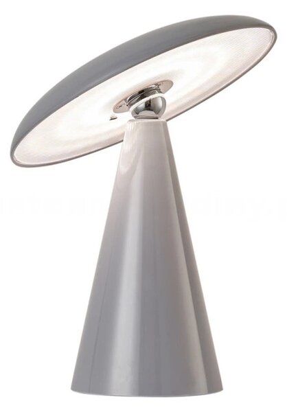 Stolní nabíjecí LED lampa 2073GY Leitmotiv 26cm