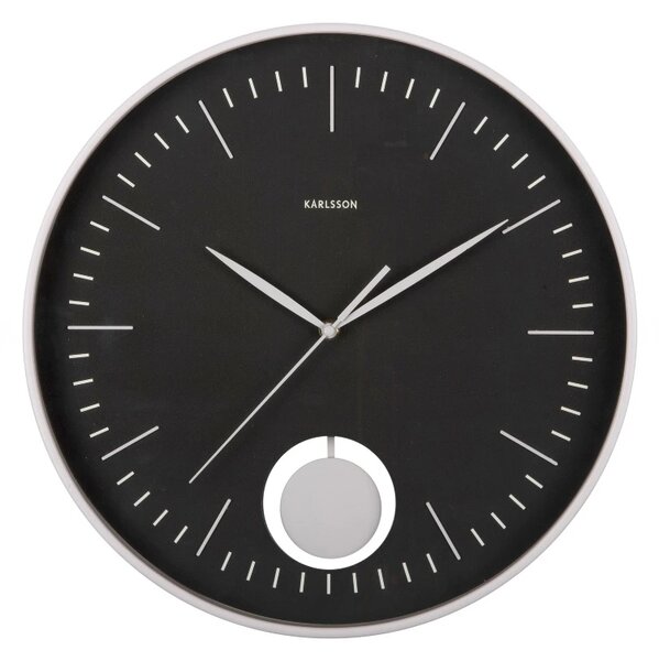 Designové nástěnné hodiny 6065BK Karlsson 40cm