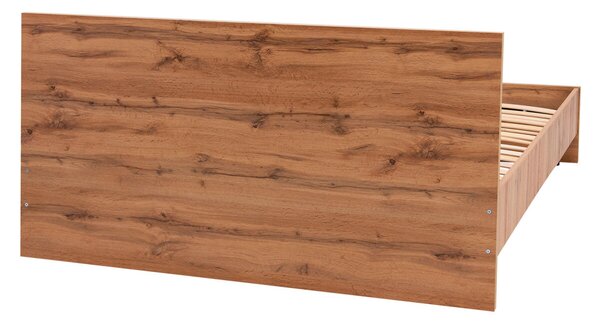 Postel 140x200 s roštem dub wotan Mortiz