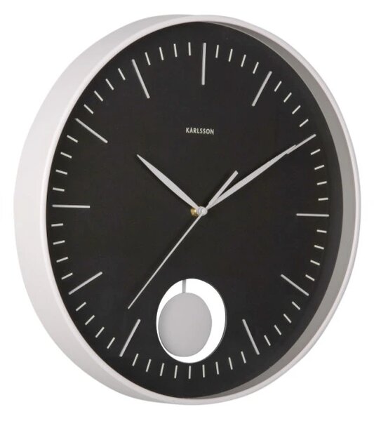 Designové nástěnné hodiny 6065BK Karlsson 40cm