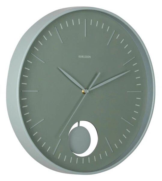 Designové nástěnné hodiny 6065GR Karlsson 40cm