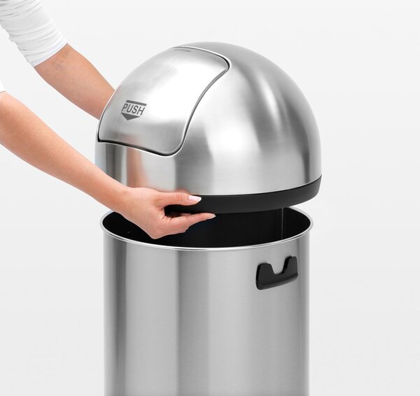 Brabantia odpadkový koš na odpadky Push Bin - 60 L, matná ocel