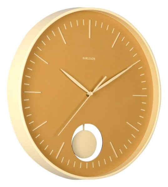 Designové nástěnné hodiny 6065YE Karlsson 40cm
