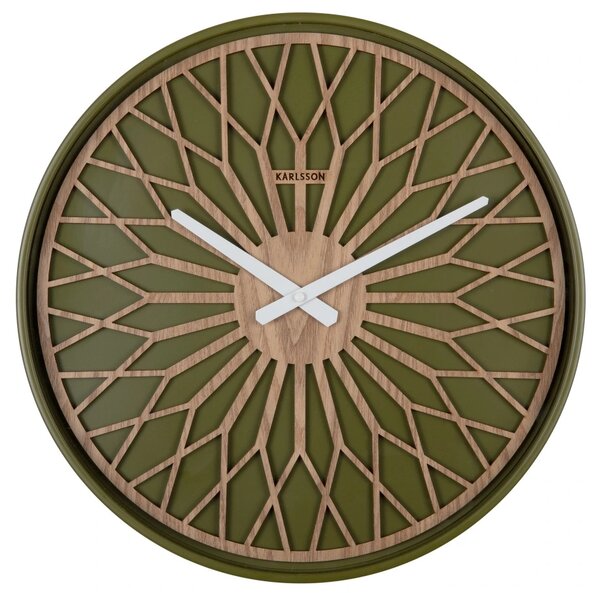 Designové nástěnné hodiny 6092GR Karlsson 41cm