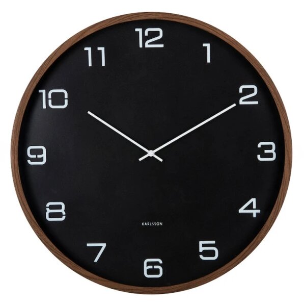 Designové nástěnné hodiny 6088BK Karlsson 50cm