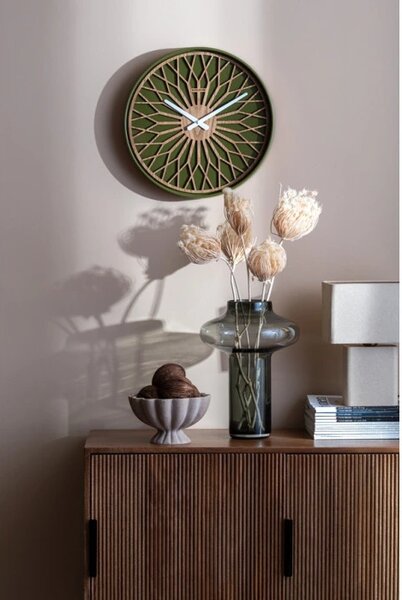 Designové nástěnné hodiny 6092GR Karlsson 41cm