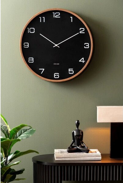Designové nástěnné hodiny 6088BK Karlsson 50cm