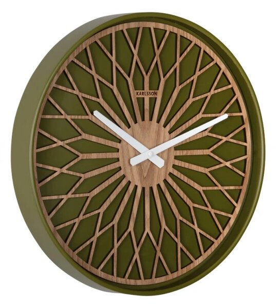Designové nástěnné hodiny 6092GR Karlsson 41cm